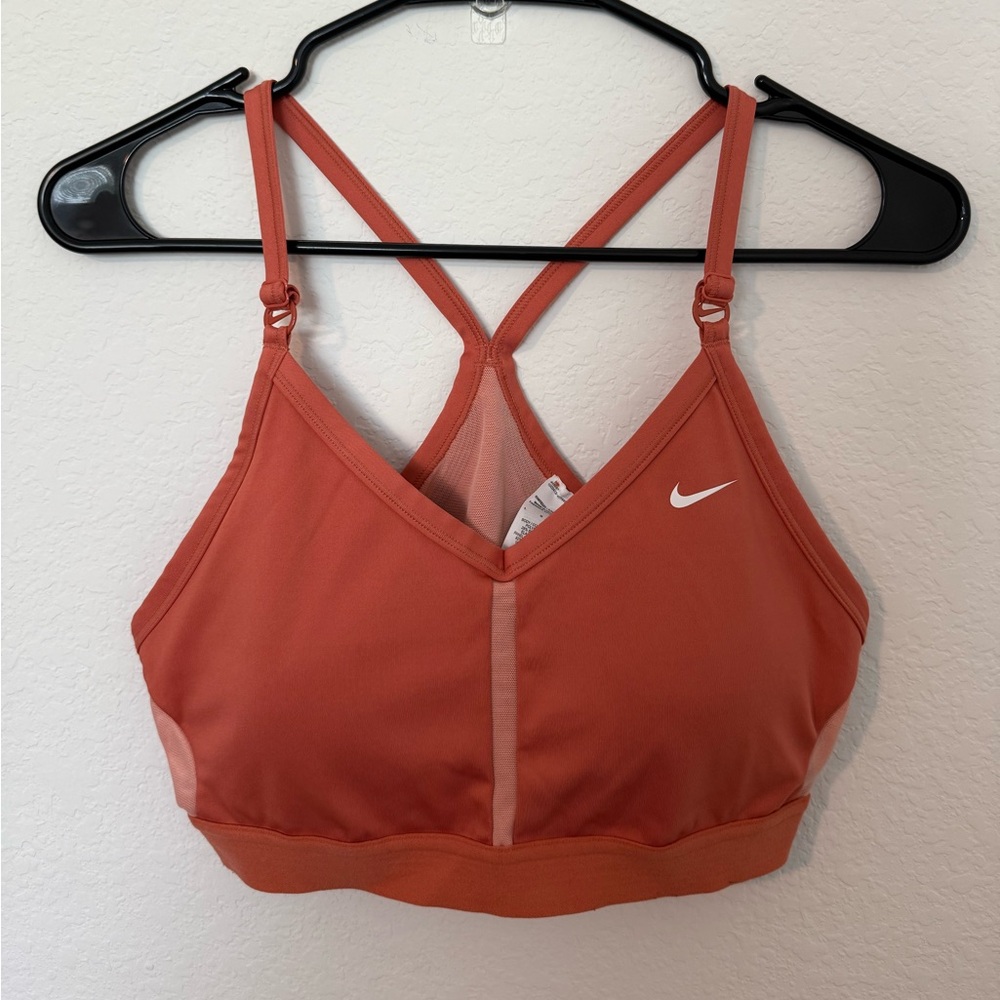 Nike Women's Orange Sports Bra